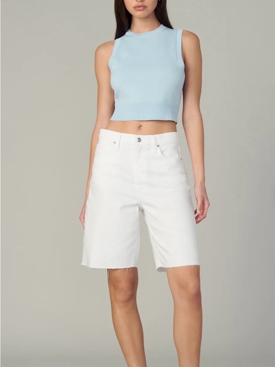 Joe's Jeans Pants - Joe’s The Ryan Bermuda White High-Rise Shorts - Size 26